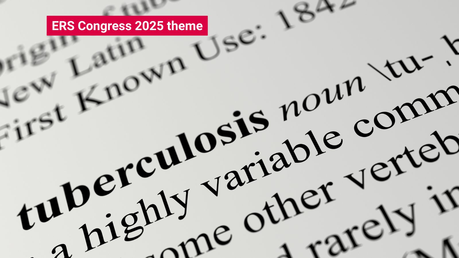 Panel discussion on tuberculosis across continents: regional challenges, shared solutions - 23 September, 2025 - Preview Image