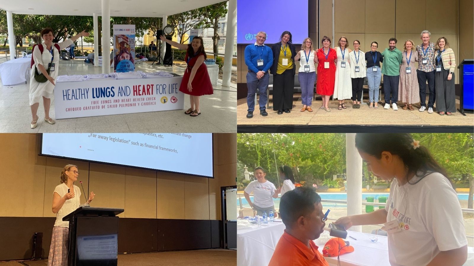 ERS and ELF experts join global health community to address air pollution at WHO Colombia conference - preview image