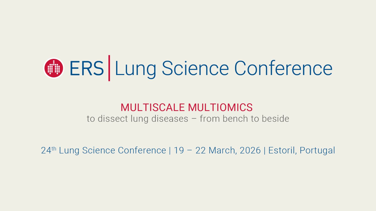 ERS Lung Science Conference 2026 - preview image
