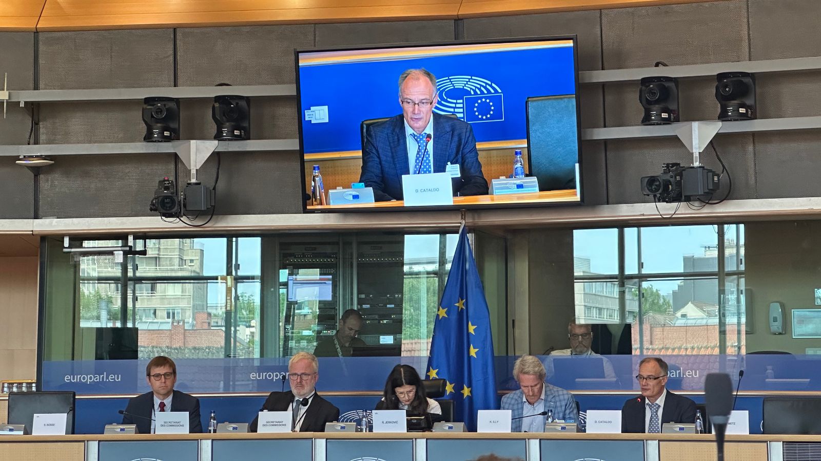 ERS contributes scientific data and expert knowledge at EU Parliament’s ‘exchange of views’ on the topic of lung health and COPD - preview image