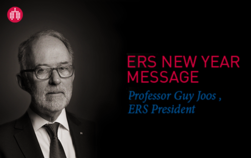 New Year message from ERS President, Professor Guy Joos - preview image