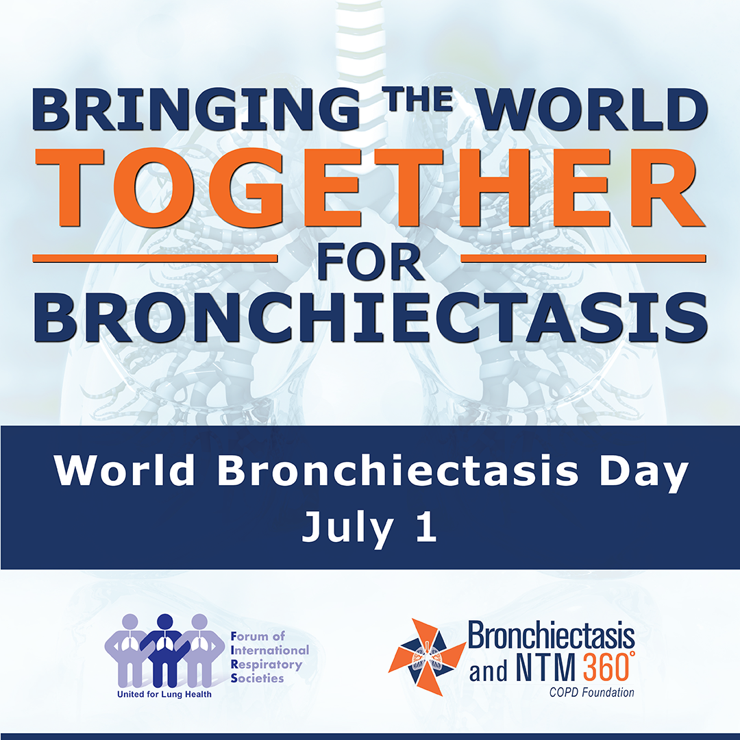 Respiratory societies help in bringing the world together for bronchiectasis - preview image